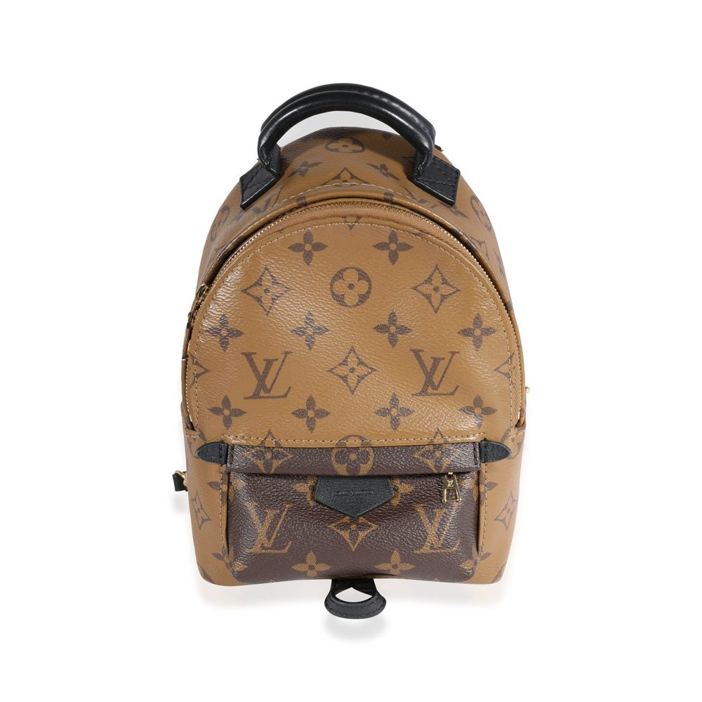 Louis Vuitton Monogram Reverse Palm Springs Mini Backpack